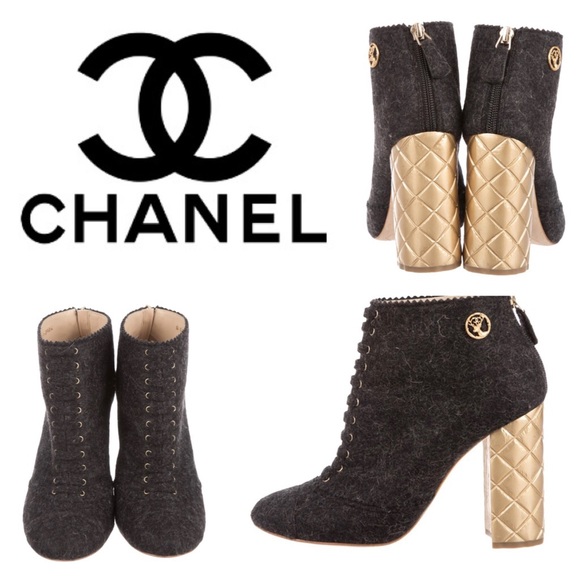 CHANEL Shoes - CHANEL AUTHENTIC‼️💕boots-Métiers d’art collection